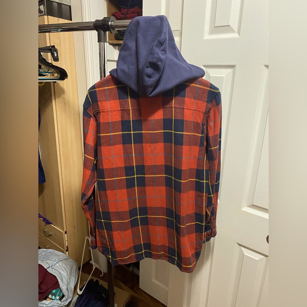 10.Deep - Work Hooded Flannel (XL) NWOT